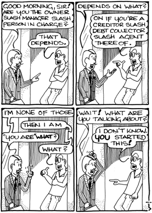 Black Mound Comic Strip